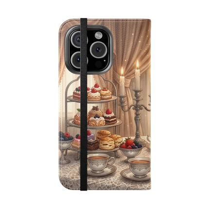 🍓🐱 The Patisserie Kitten Flip Case – Sweet Charm & Storybook Delight