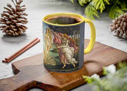Birth of Venus by Sandro Botticelli Colorful Mugs (11oz, 15oz)