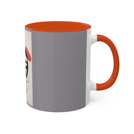 Illustrations of Japanese Toys Pl.056 by Kawasaki Kyosen Colorful Mugs, 11oz