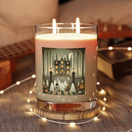 Ghostly Welcome – A Halloween Night Scented Candle - Full Glass, 11oz