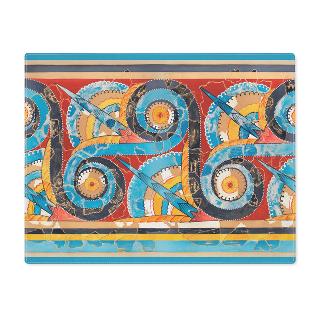 Reproduction of S-Spiral Frieze by Emile Gilliéron Placemat, 1pc