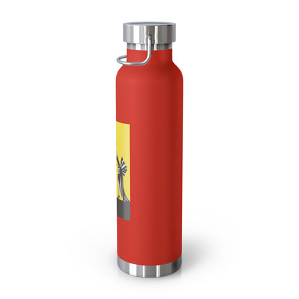 A Moment of Elegance: A Passionate Embrace Amidst Golden Splendor Copper Vacuum Insulated Bottle, 22oz