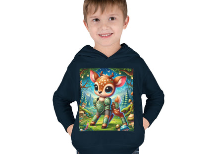 Fawn Defender Toddler Pullover Fleece Hoodie