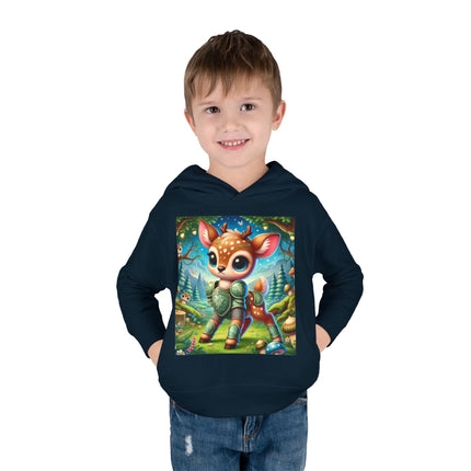 Fawn Defender Toddler Pullover Fleece Hoodie