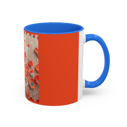Poppy Fairy Colorful Mugs (11oz, 15oz)