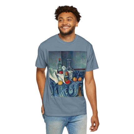 The Peppermint Bottle by Paul Cézanne Unisex Garment-Dyed T-shirt