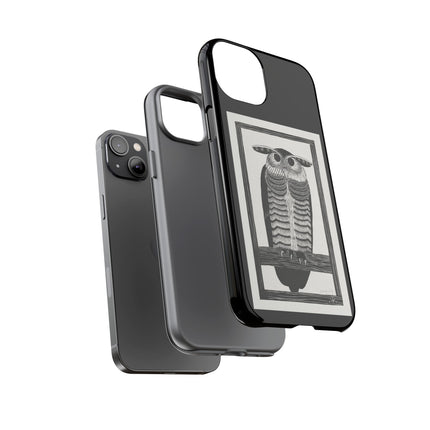 Horned Owl by Samuel Jessurun de Mesquita Phone Cases