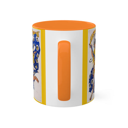 The Butterfly (Costume Design for Anna Pavlova) by Leon Bakst Colorful Mugs, 11oz