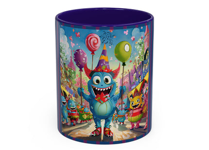 Monster Parade Madness Colorful Mugs (11oz, 15oz)