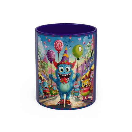 Monster Parade Madness Colorful Mugs (11oz, 15oz)
