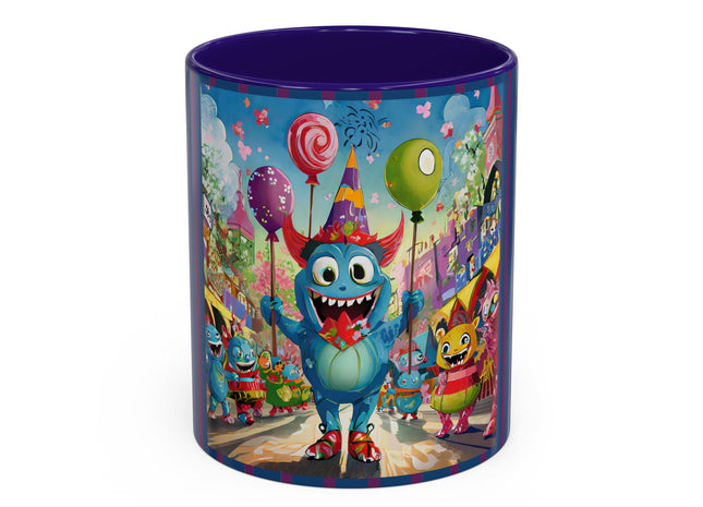 Monster Parade Madness Colorful Mugs (11oz, 15oz)
