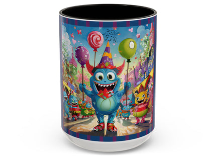 Monster Parade Madness Colorful Mugs (11oz, 15oz)