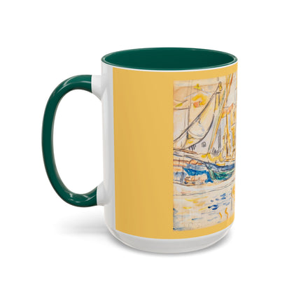 Saint-Tropez by Paul Signac Colorful Mugs (11oz, 15oz)