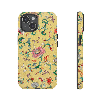Flower Illustration by Owen Jones Phone Cases