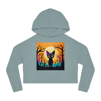 Phantom Parade Women’s Cropped Hooded Sweatshirt