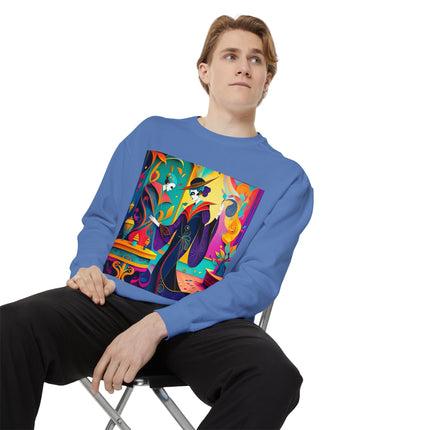 Phantoms of Elegance Unisex Garment-Dyed Sweatshirt