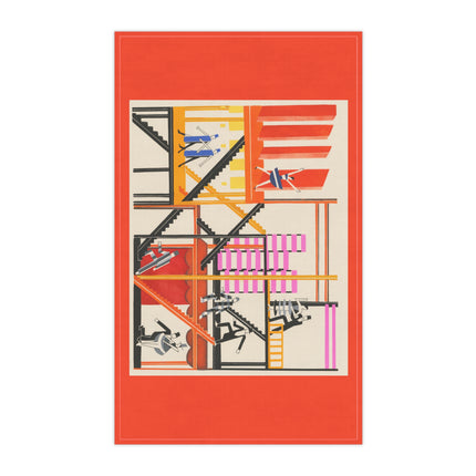 Maquettes de Théatre 4 by Alexandra Exter Kitchen Towel