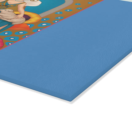 April & Diamond Zodiac Glass Cutting Board