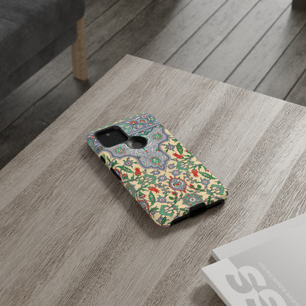 Arabic Art Pattern, Plate by Emile Prisse d’Avennes Phone Cases