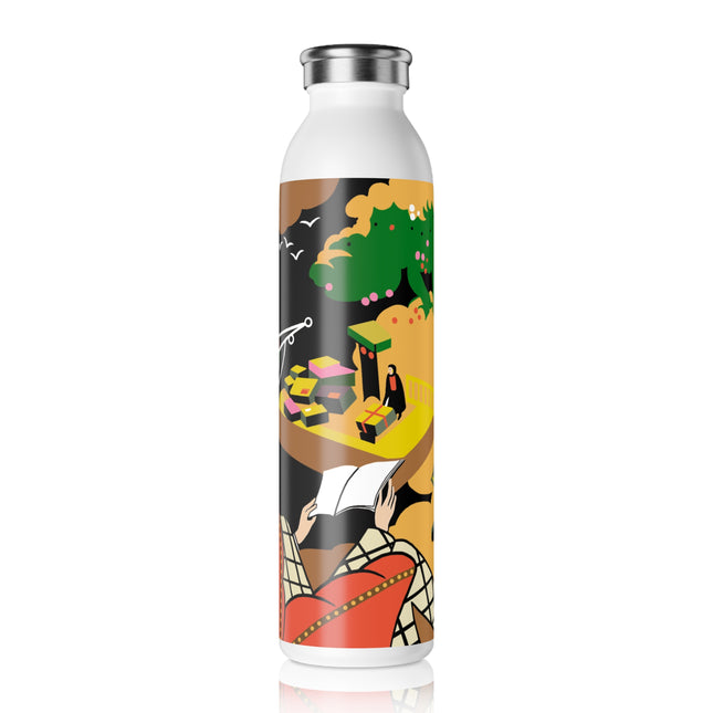 Enchanted Pages Slim Water Bottle