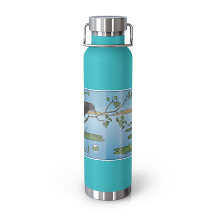 The Crow and the Frog Copper Vacuum Insulated Bottle, 22oz