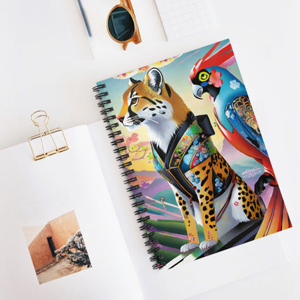 Cybernetic Duets Spiral Notebook - Ruled Line