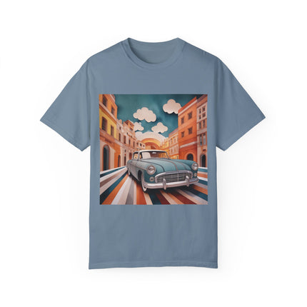 1960 Alfa Romeo Giulietta Unisex Garment-Dyed T-shirt