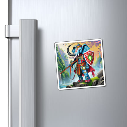 Cyberpunk Elephant Magnet (3 Sizes)