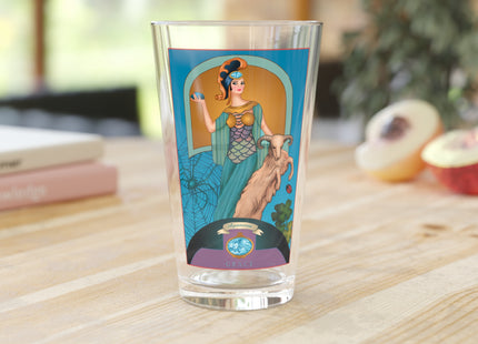 March & Aquamarine Zodiac Pint Glass