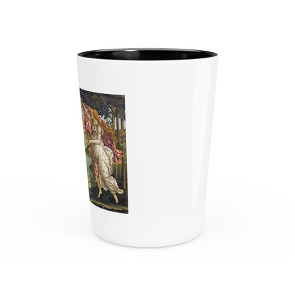 Birth of Venus by Sandro Botticelli Ceramic Shot Glass