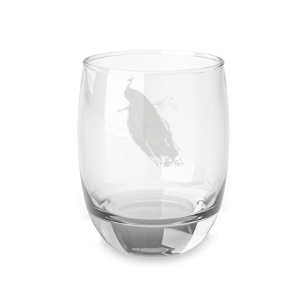 Indian Peafowl by Charles Dessalines D' Orbigny Whiskey Glass