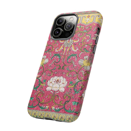 Pink Floral Pattern by Owen Jones Phone Cases