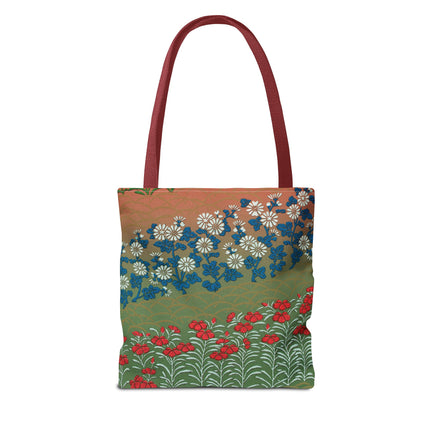 Japanese Flower Pattern II by G.A. Audsley Tote Bag (AOP)