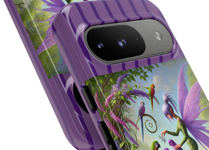 Lavender-Winged Fairy Phone Cases