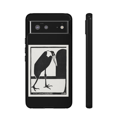 A Lame Marabou by Samuel Jessurun de Mesquita Phone Cases