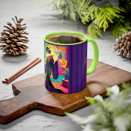 Phantoms of Elegance Colorful Mugs (11oz, 15oz)