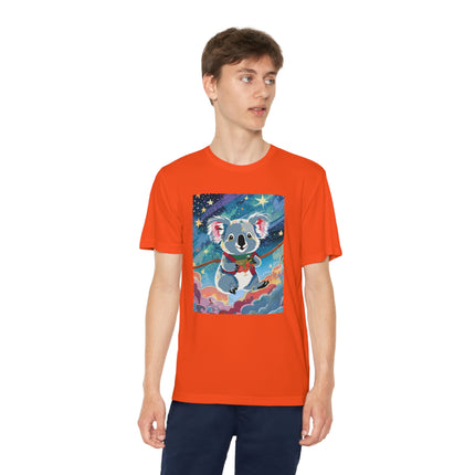 Cute Koala Youth Competitor Tee – Dreamy Skies & Whimsical Wonder