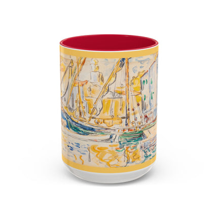 Saint-Tropez by Paul Signac Colorful Mugs (11oz, 15oz)
