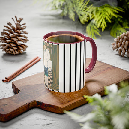 Les Hermines by Georges Lepape Colorful Mugs (11oz, 15oz)