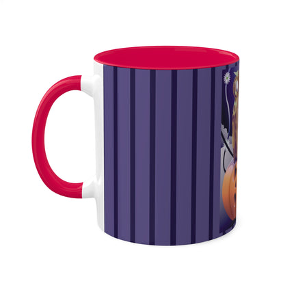 The Startled Pumpkin Colorful Mugs, 11oz