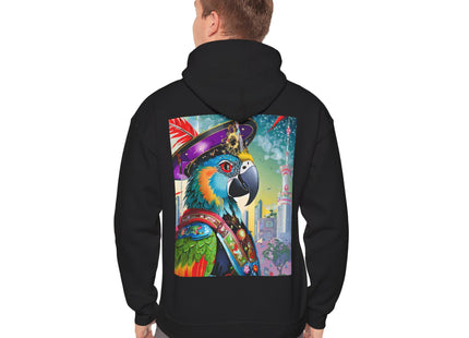The Parrot Aristocrat – Heavy Blend™ Hooded Sweatshirt