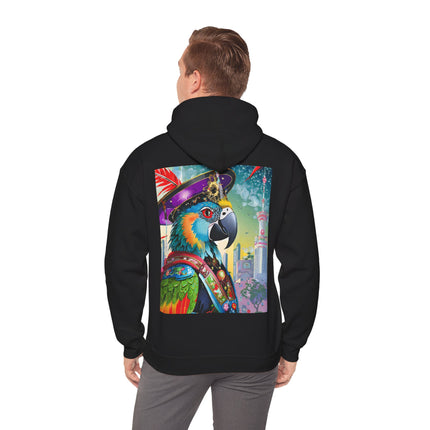 The Parrot Aristocrat – Heavy Blend™ Hooded Sweatshirt