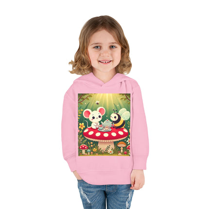 Tea Time Friends Toddler Pullover Fleece Hoodie