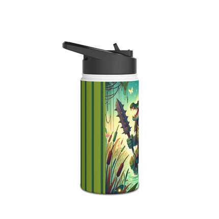 Swamp Tyrant Stainless Steel Water Bottle, Standard Lid
