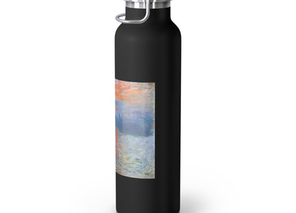 Sunrise by Claude Monet Copper Vacuum Insulated Bottle, 22oz