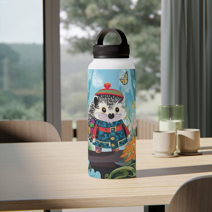 Cute Hedgehog Stainless Steel Water Bottle