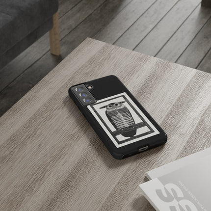 Horned Owl by Samuel Jessurun de Mesquita Phone Cases