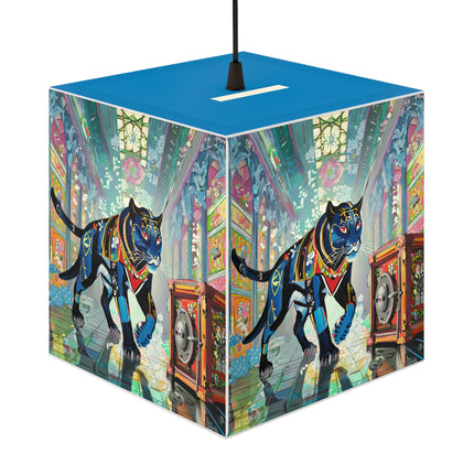 Cyber Panther's Hunt Light Cube Lamp