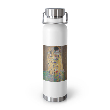 The Kiss by Gustav Klimt Copper Vacuum Insulated Bottle, 22oz