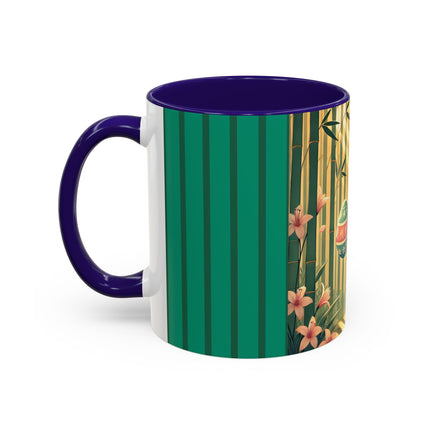 Geisha Kitten’s Easter Stroll Colorful Mugs (11oz, 15oz)
